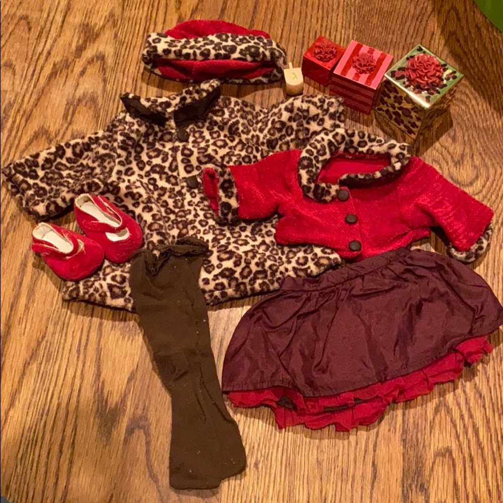 Bitty Baby Chocolate Cherry Holiday Set